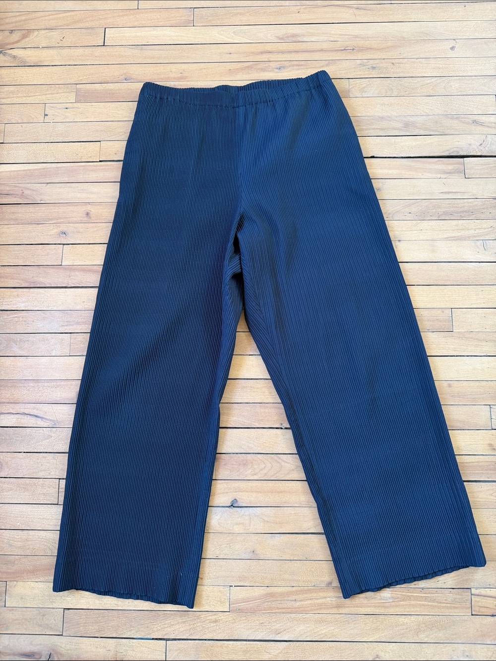Attersee Relaxed Pants in Navy Ribbed